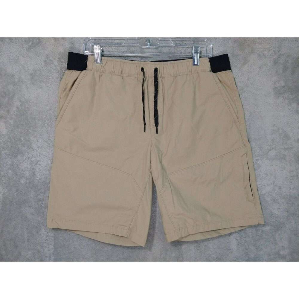 Eddie Bauer Shorts Mens Large Beige Travex Ultimate Adventure Hiking Outdoor